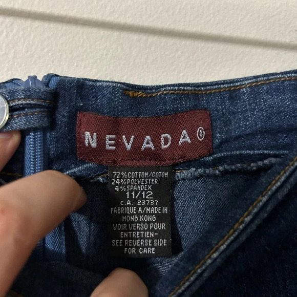 Vintage Nevada Maxi  Jean Skirt - Picture 3 of 3